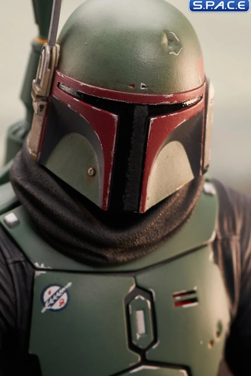 Boba Fett on Throne Premier Collection Statue