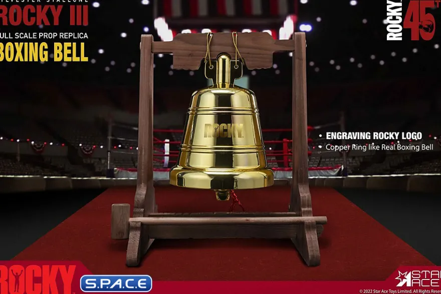 1:1 Boxing Bell Life-Size Replica