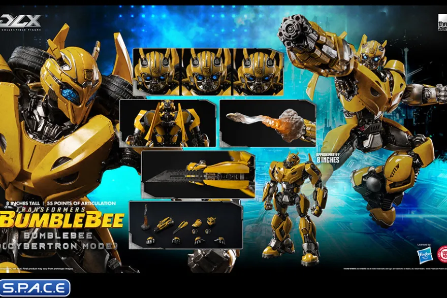 Bumblebee - Cybertron Mode DLX Scale Collectible Figure (Transformers: Bumblebee)