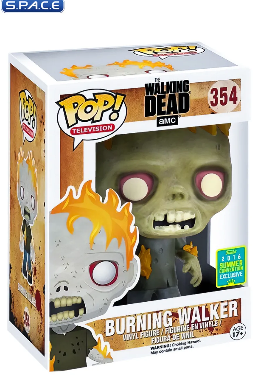 Burning Walker Pop! Television #354 Vinyl Figure SDCC 2016 Exclusive