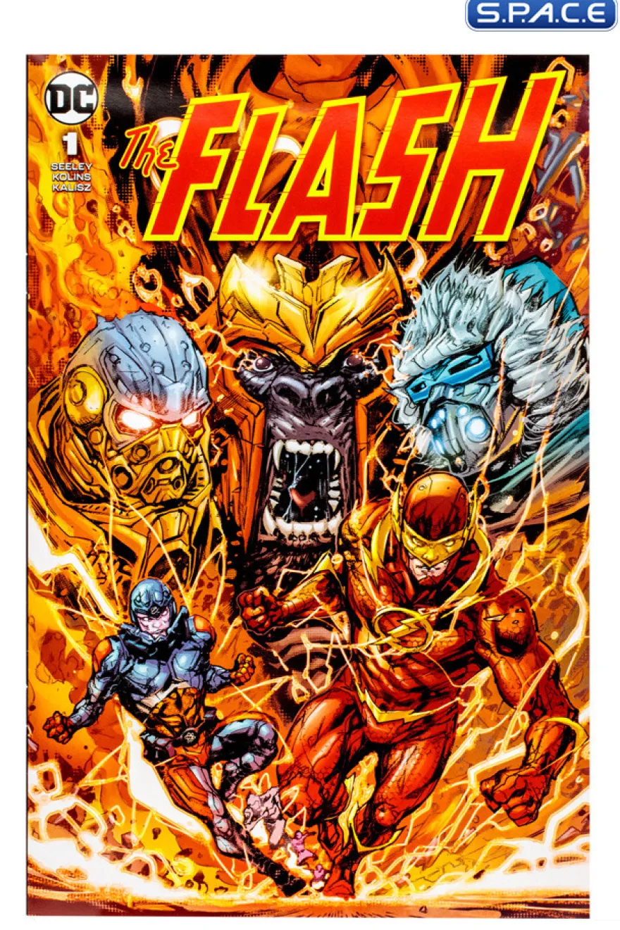 Captain Cold Page Punchers Gold Label Collection