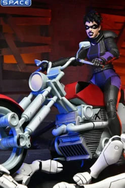 Casey Marie with Motorcycle