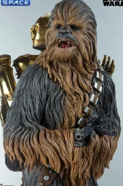 Chewbacca and C-3PO Premium Format Figure