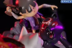 Chibiterasu vs. Dark Chibiterasu & Possessed Kuni Statue