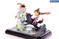 Chibiterasu vs. Dark Chibiterasu & Possessed Kuni Statue