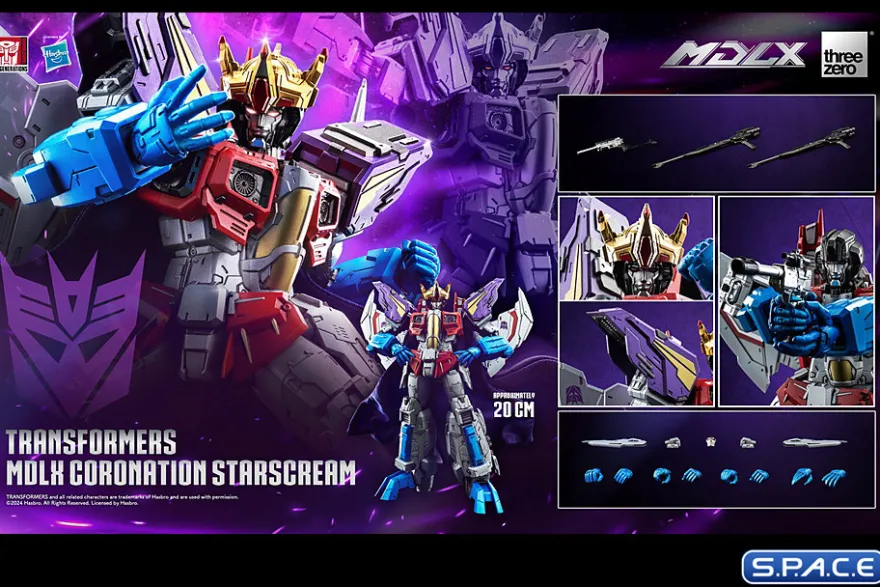 Coronation Starscream MDLX Collectible Figure