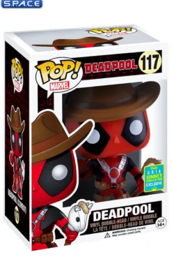 Cowboy Deadpool Pop! #117 Vinyl Figure SDCC 2016 Exclusive
