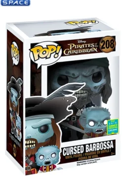 Cursed Barbossa Pop! #208 Vinyl Figure SDCC 2016 Exclusive