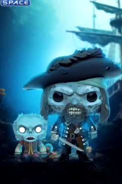 Cursed Barbossa Pop! #208 Vinyl Figure SDCC 2016 Exclusive