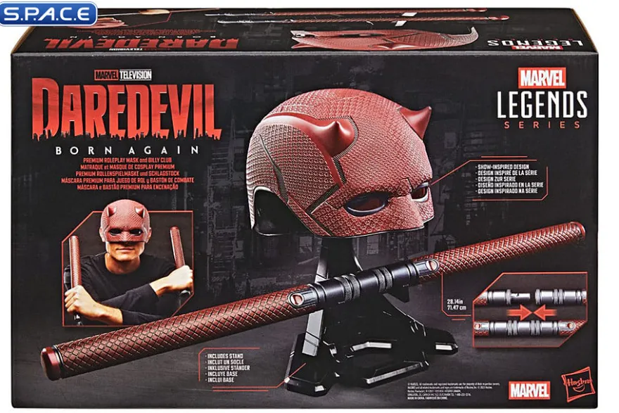 Daredevil Mask & Billy Club