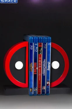 Deadpool Logo Bookends