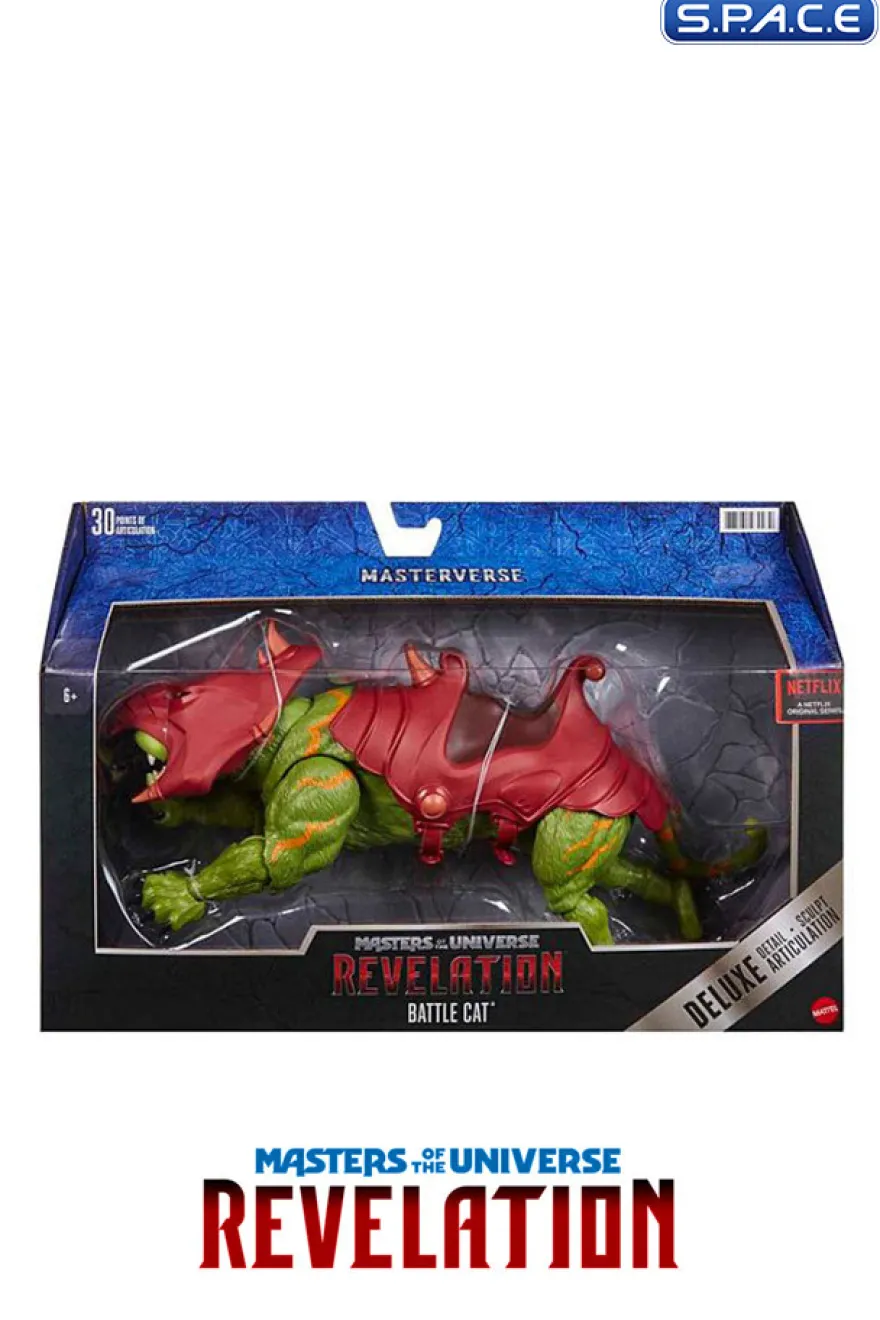 Deluxe Battle Cat from MOTU Revelation