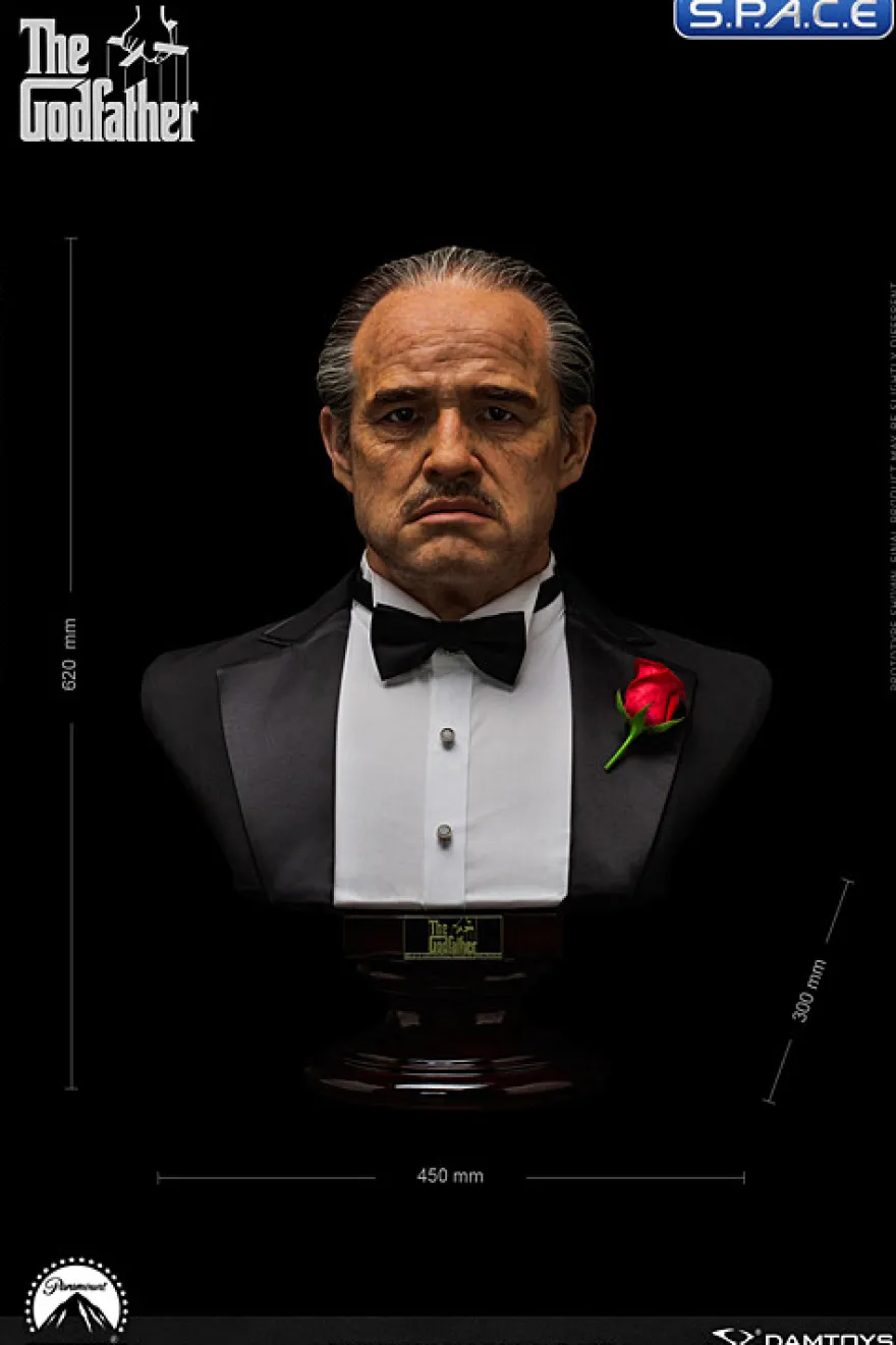 1:1 Don Corleone Life-Size Bust