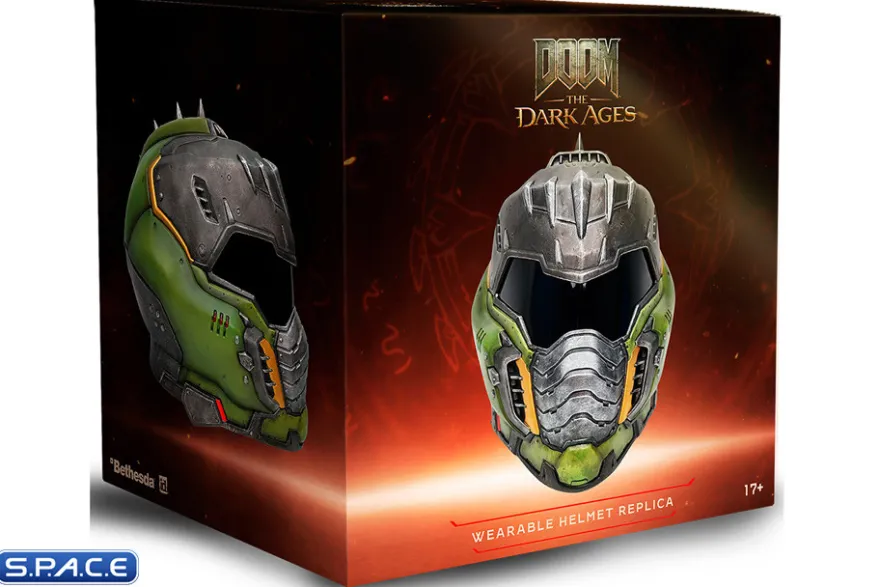 1:1 Doom Slayer Helmet Life-Size Replica