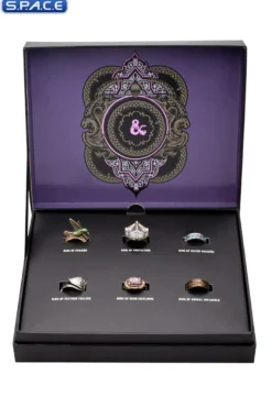 Dungeons & Dragons 6 Ring Set