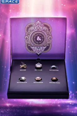 Dungeons & Dragons 6 Ring Set