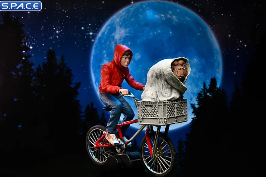 Elliott & E.T. on Bicycle 40th Anniversary