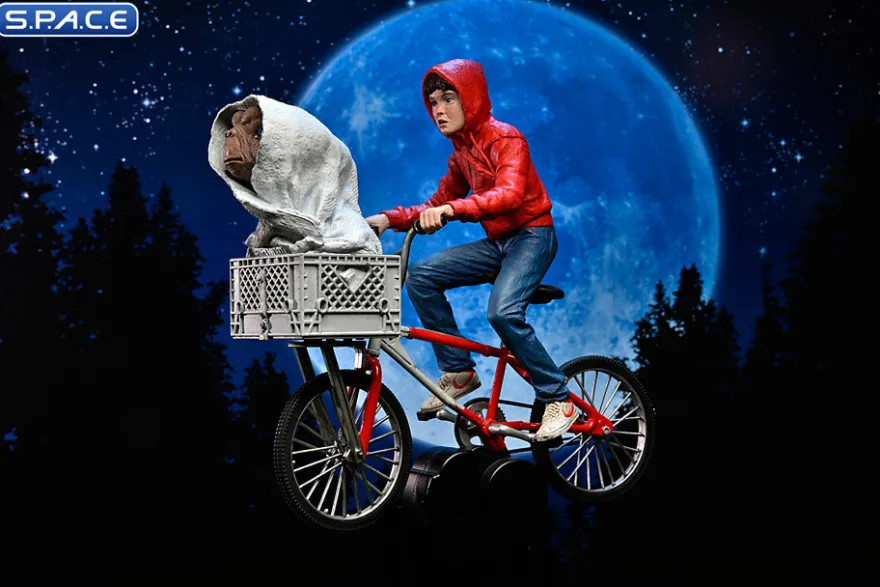 Elliott & E.T. on Bicycle 40th Anniversary