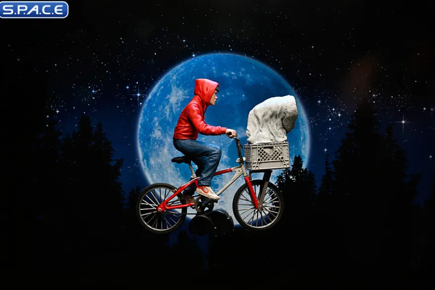 Elliott & E.T. on Bicycle 40th Anniversary