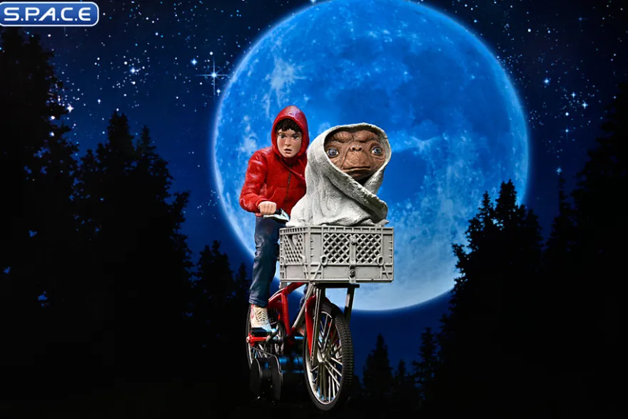 Elliott & E.T. on Bicycle 40th Anniversary