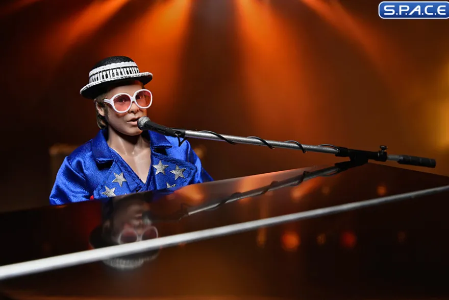 Elton John with Piano Live in '76 Figural Doll