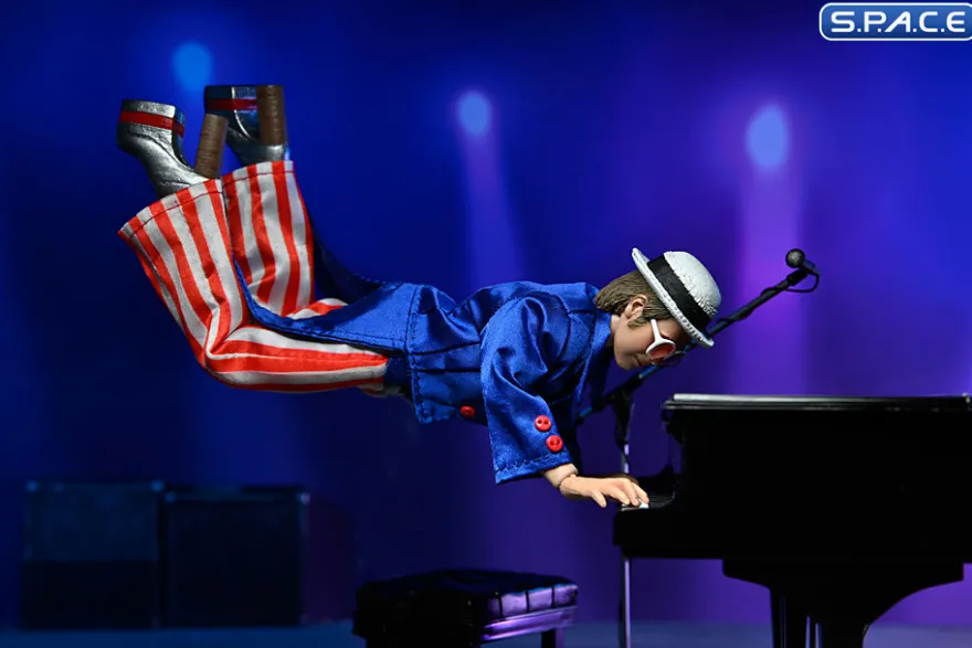 Elton John with Piano Live in '76 Figural Doll