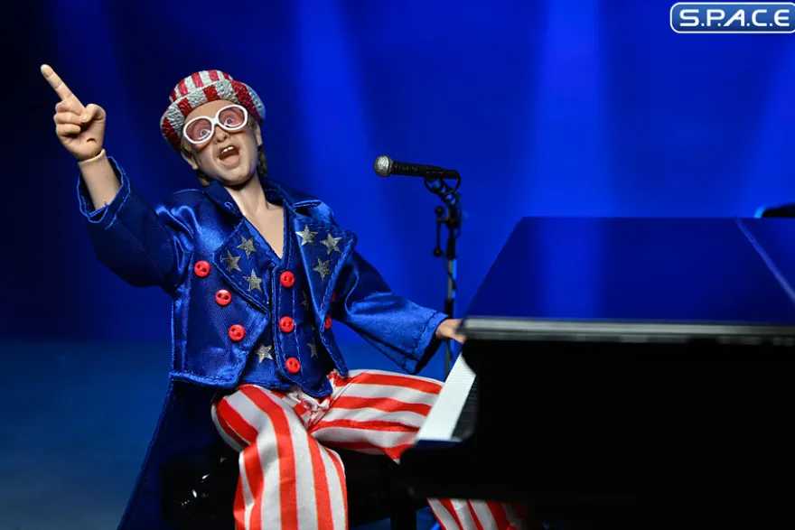 Elton John with Piano Live in '76 Figural Doll
