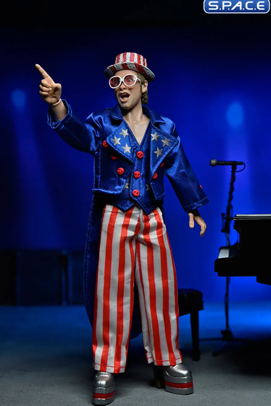 Elton John with Piano Live in '76 Figural Doll
