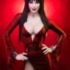 Elvira Maquette - red Glitter Dress Version