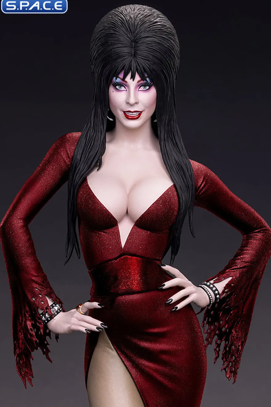 Elvira Maquette - red Glitter Dress Version