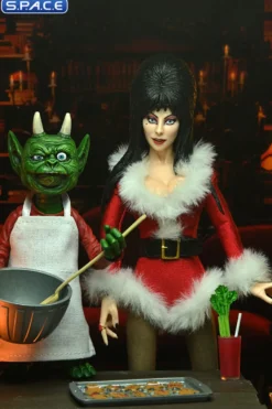 Elvira's Very Scary Xmas Figural Doll
