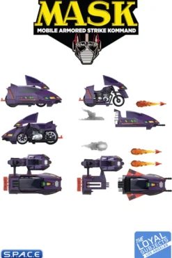 4er Bundle: M.A.S.K. Wave 2