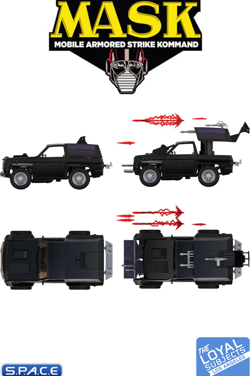4er Bundle: M.A.S.K. Wave 2