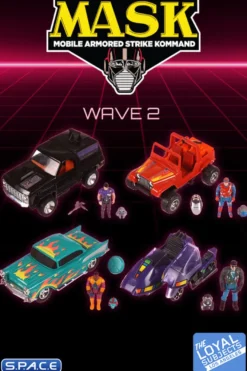 4er Bundle: M.A.S.K. Wave 2