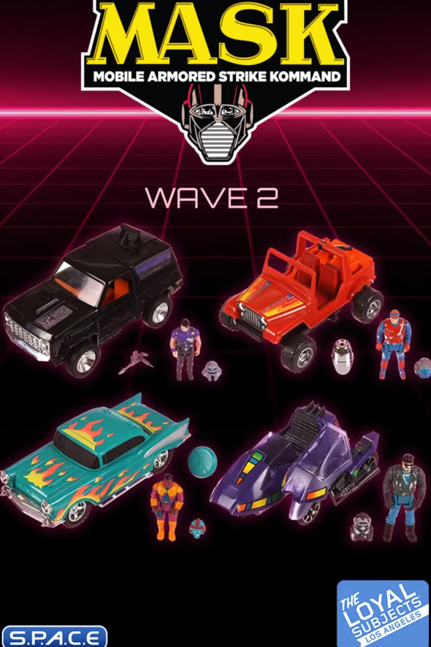4er Bundle: M.A.S.K. Wave 2