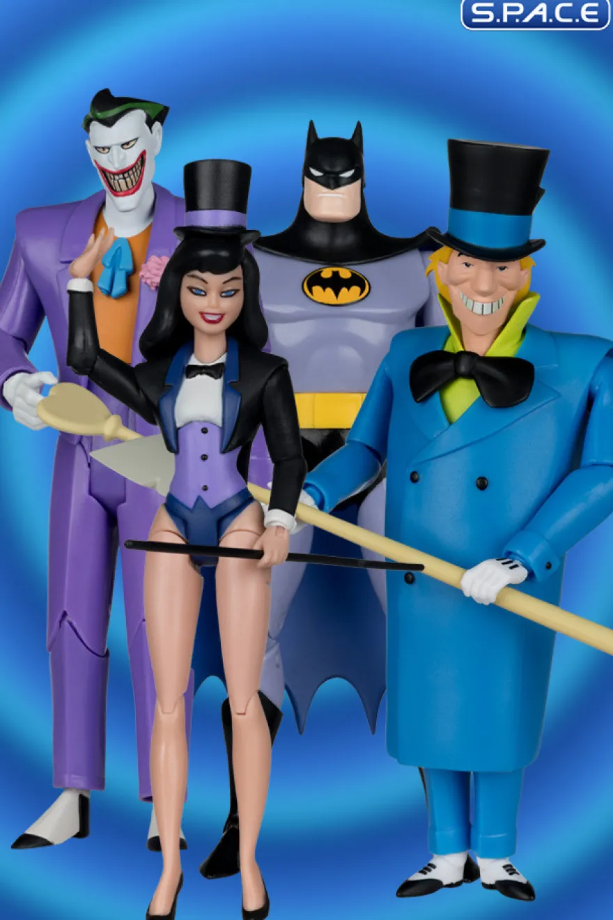 4er Komplettsatz: Batman The Animated Series BAF Wave 7