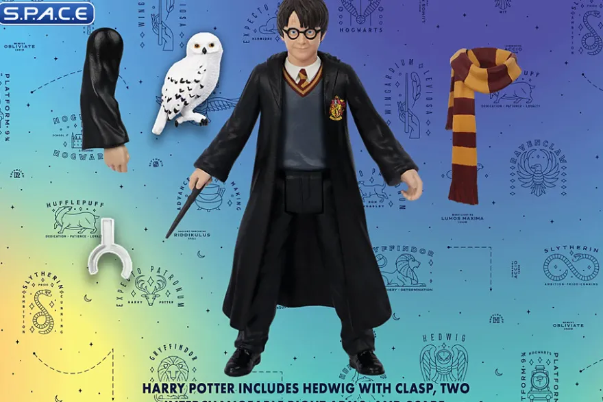 4er Komplettsatz: Harry Potter 5 Points Set - Serie 1