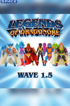 6er Komplettsatz: Legends of Dragonore Wave 1.5