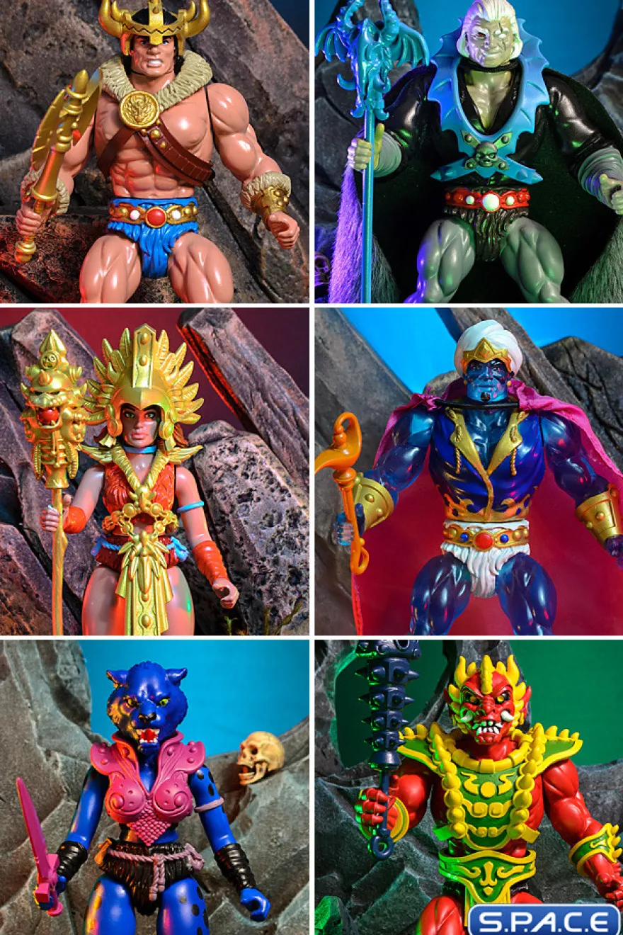 6er Komplettsatz: Legends of Dragonore