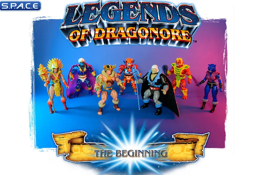 6er Komplettsatz: Legends of Dragonore
