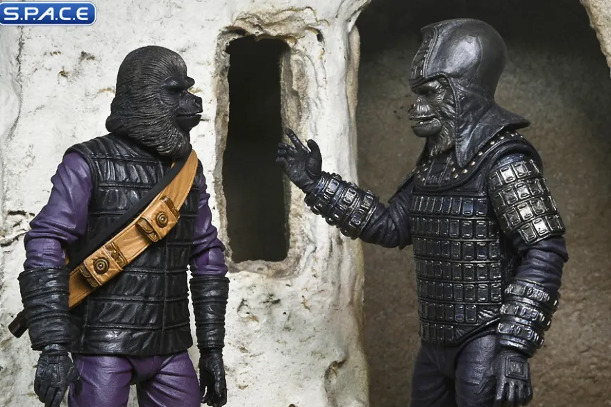4er Komplettsatz: Planet of the Apes Legacy Serie 1