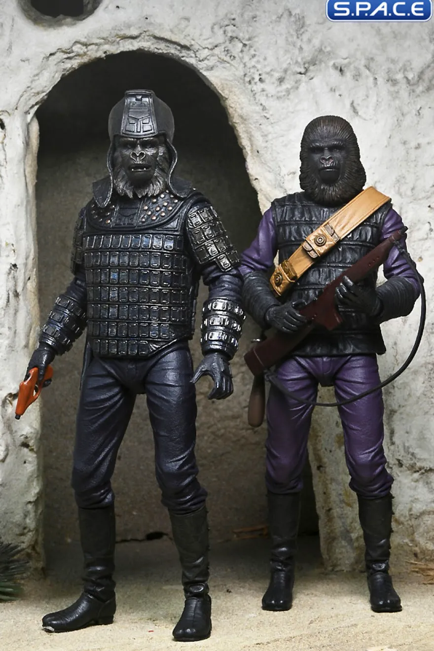 4er Komplettsatz: Planet of the Apes Legacy Serie 1