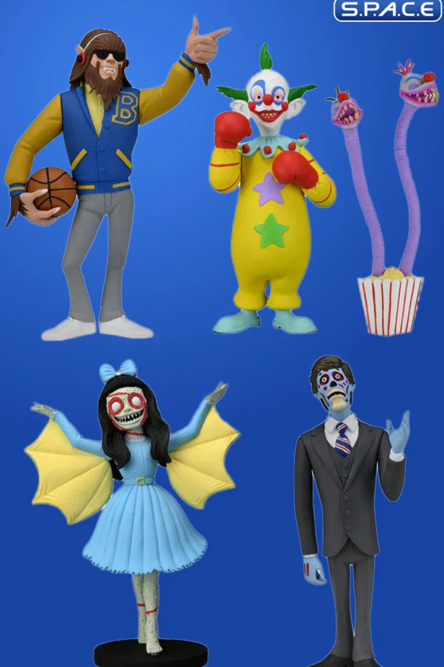 4er Komplettsatz: Toony Terrors Serie 7