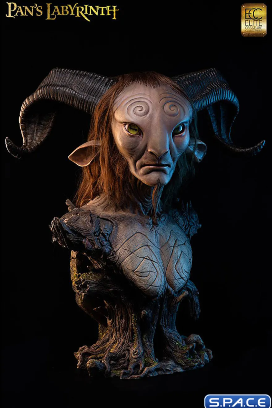 1:1 Faun Life-Size Bust