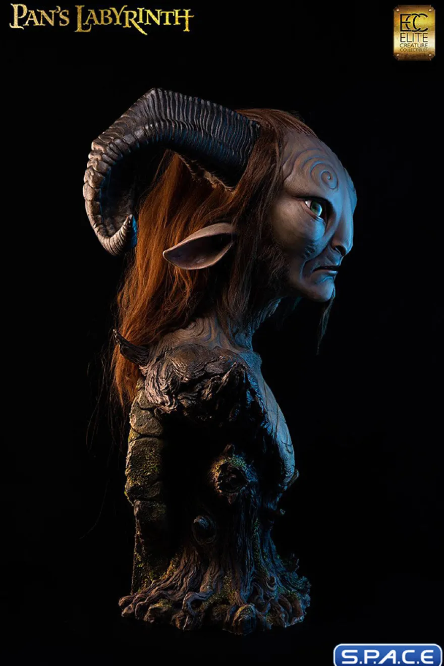 1:1 Faun Life-Size Bust