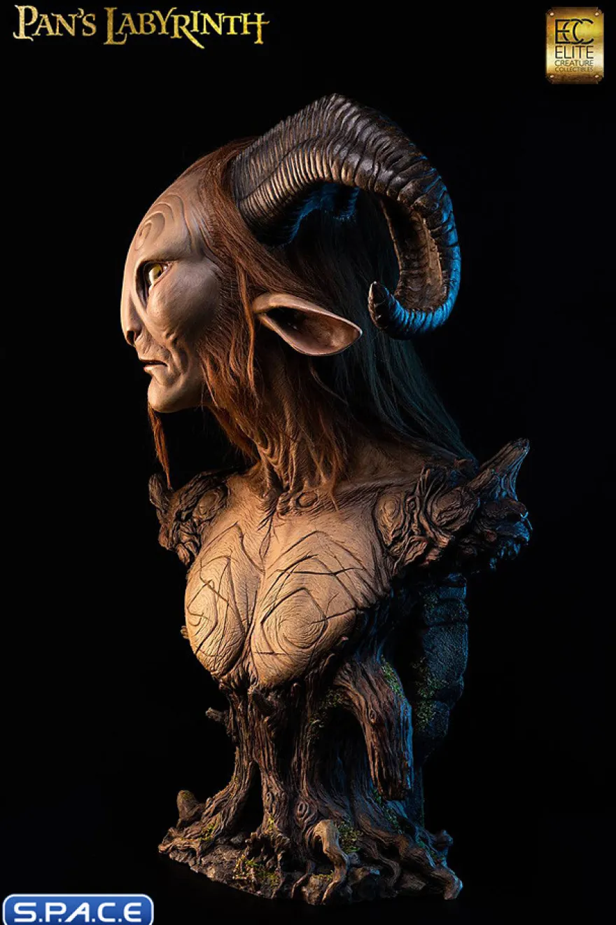 1:1 Faun Life-Size Bust