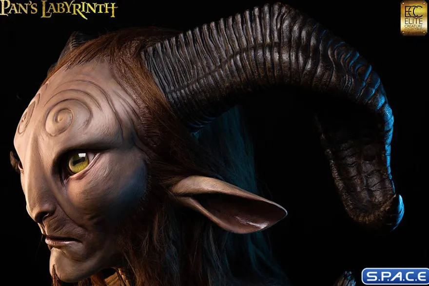 1:1 Faun Life-Size Bust