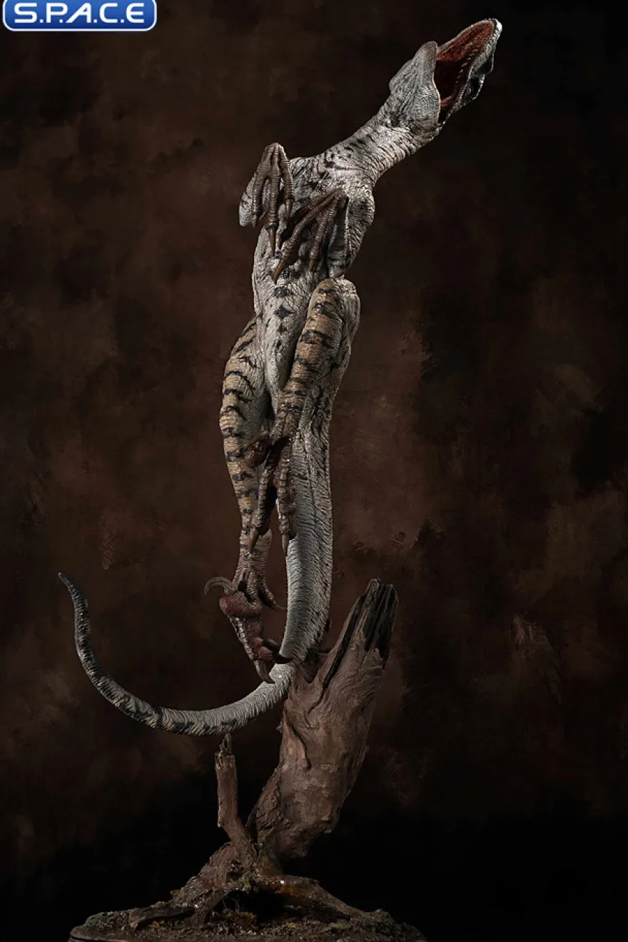 Female Velociraptor White Queen Maquette