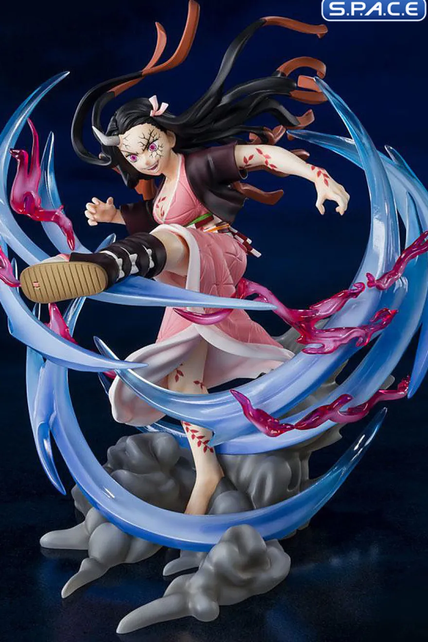 FiguartsZERO Nezuko Kamado Demon Form Advancing Version PVC Statue