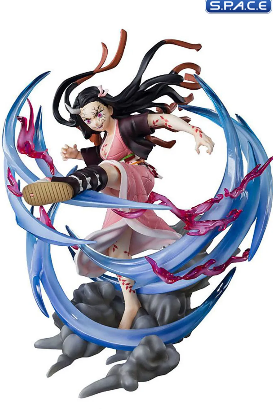 FiguartsZERO Nezuko Kamado Demon Form Advancing Version PVC Statue